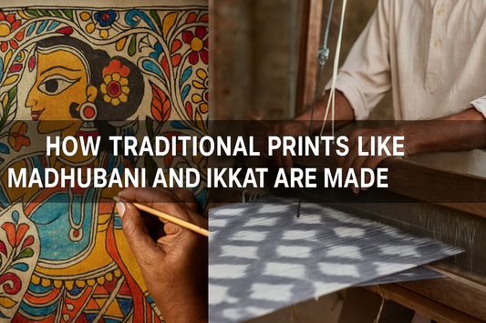 How Traditional Prints Like Madhubani and Ikkat Are Made