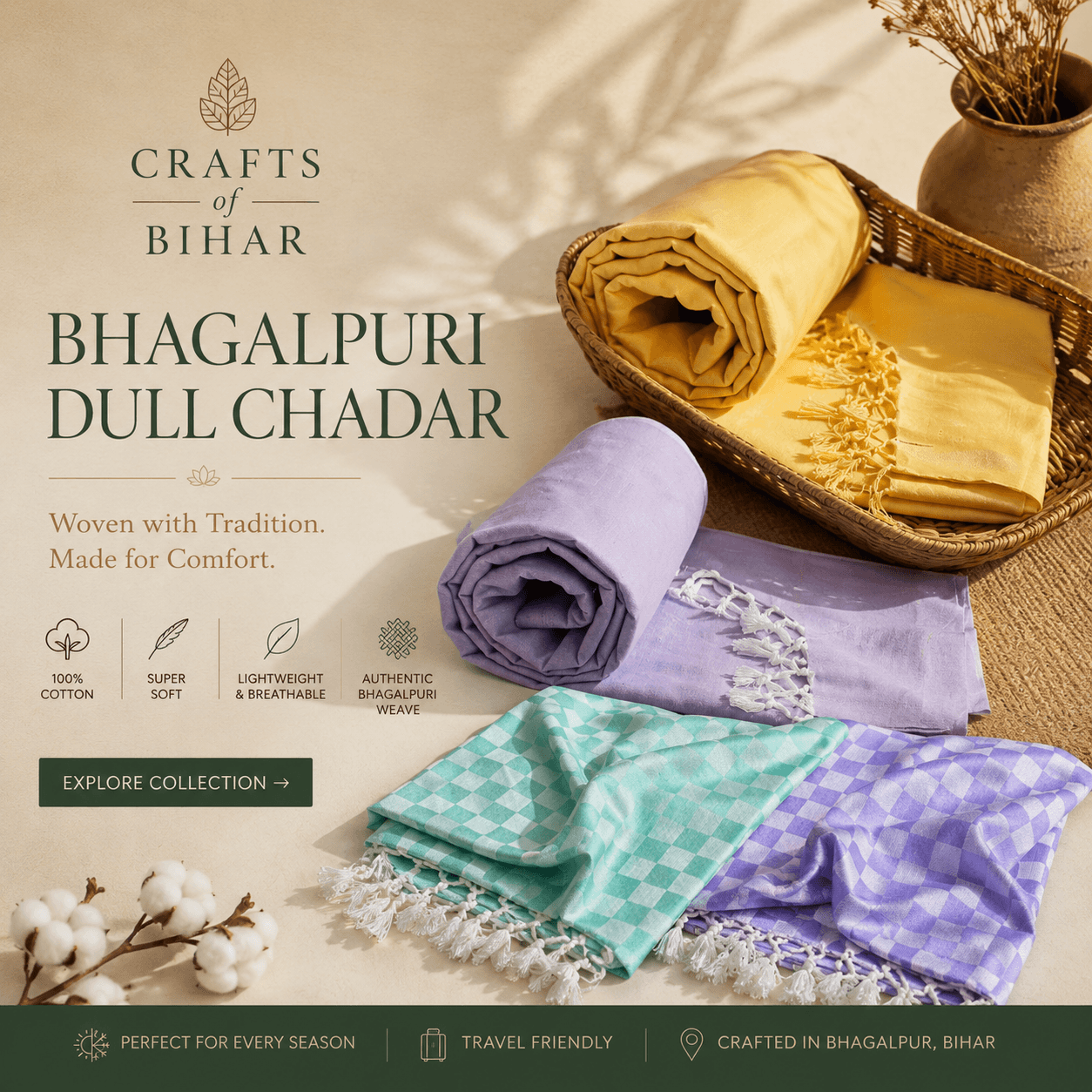 Bhagalpuri Dull Chadar