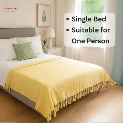 Summer & AC Blanket - Classic Bhagalpuri Dull Chadar Pack of Two | DULL 36 37
