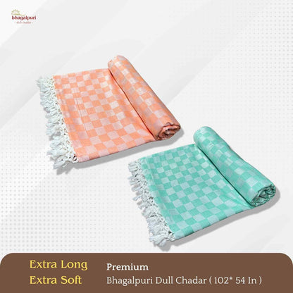 Super Soft & Gentle - Premium Bhagalpuri Dull Chadar Pack of Two | DULL 58 59