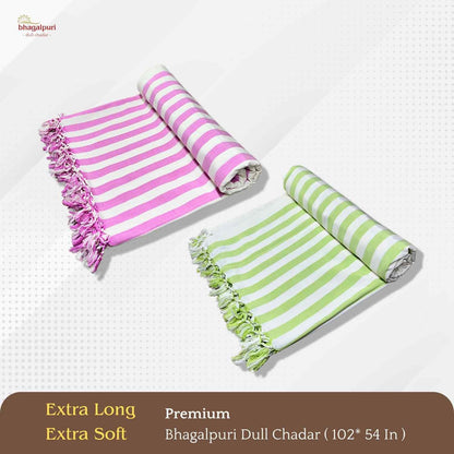 Summer Blanket - Premium Bhagalpuri Dull Chadar Pack of Two | DULL 62 63
