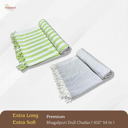 Summer Blanket - Premium Bhagalpuri Dull Chadar Pack of Two | DULL 63 64