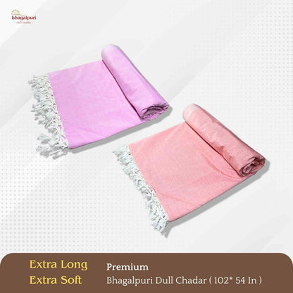 Summer Blanket - Premium Bhagalpuri Dull Chadar Pack of Two | DULL 66 67