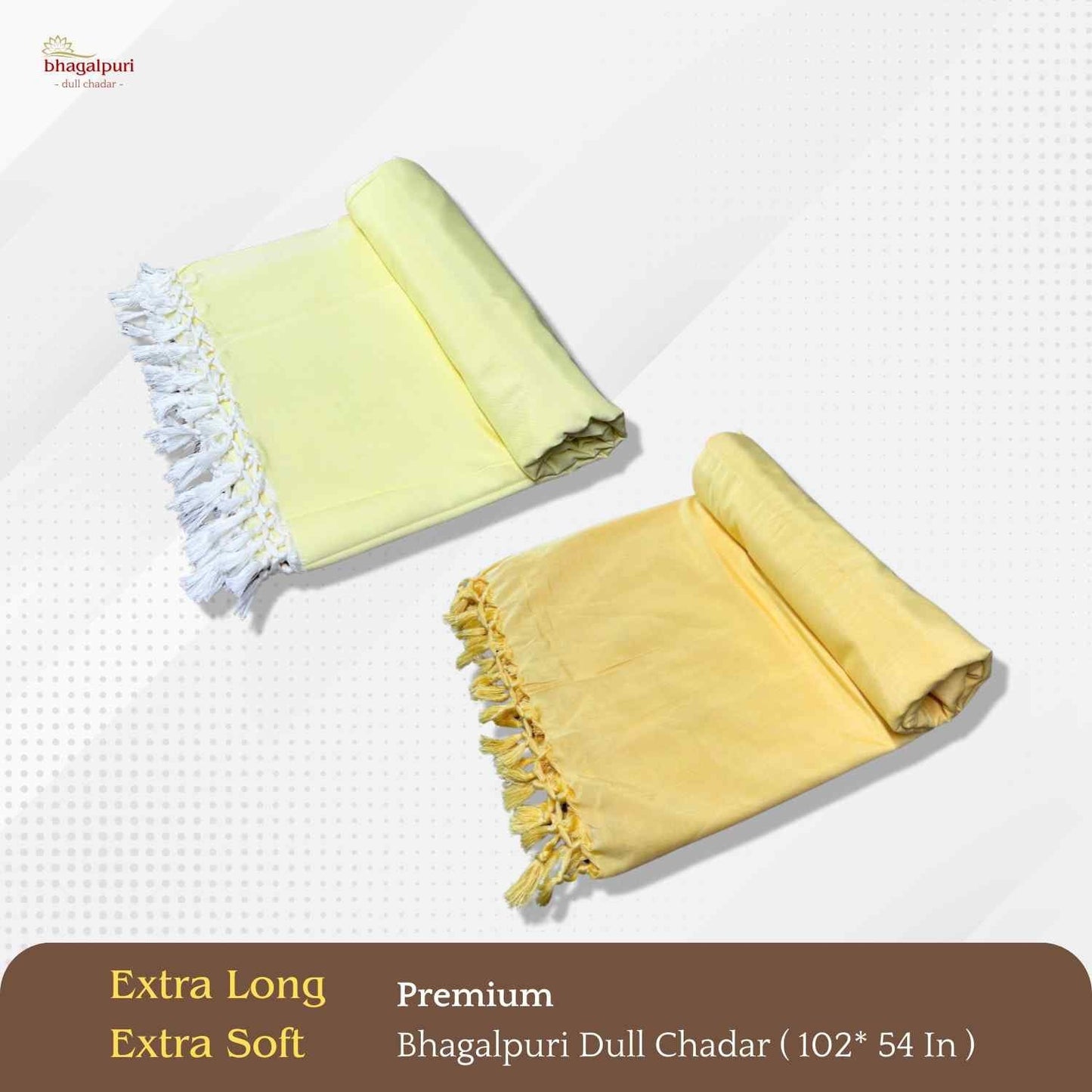 Summer Blanket - Premium Bhagalpuri Dull Chadar Pack of Two | DULL 68 69