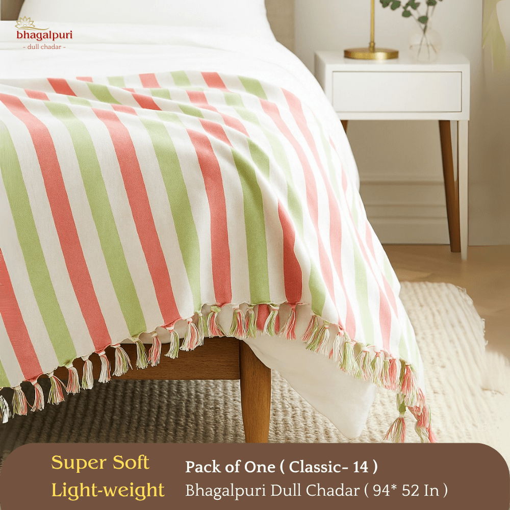 Travel & Lightweight - Classic Bhagalpuri Dull Chadar | DULL 14