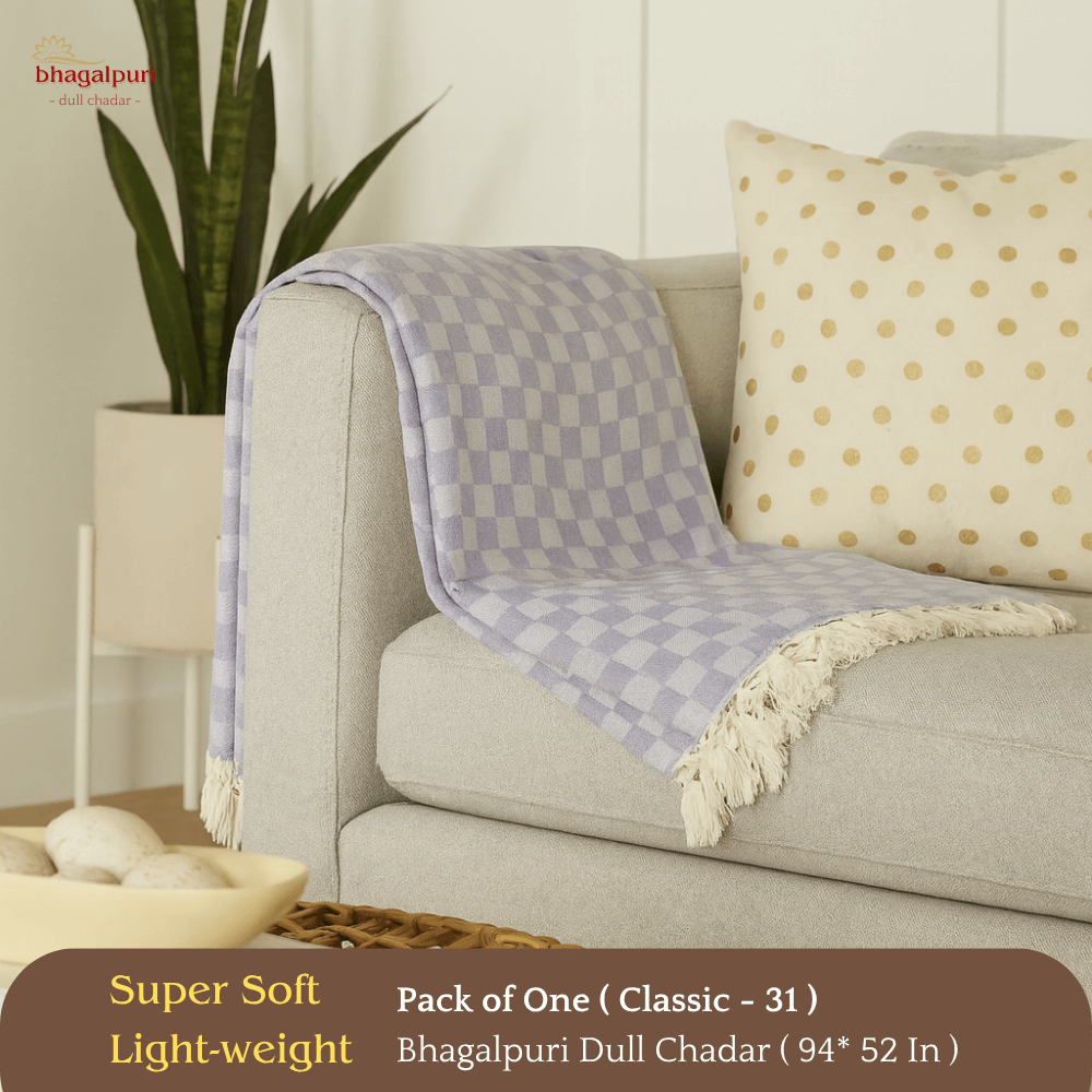 Summer & AC Blanket - Classic Bhagalpuri Dull Chadar | DULL 31